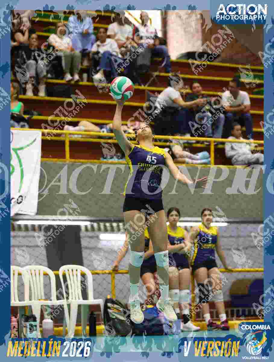 THUNDER VOLLEY CLUB YELLOW Foto 1