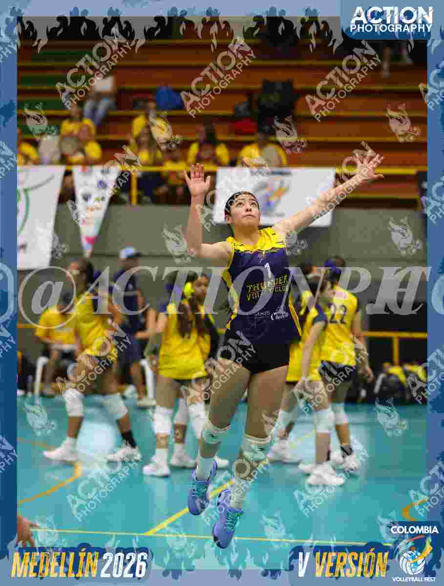 THUNDER VOLLEY CLUB YELLOW Foto 10