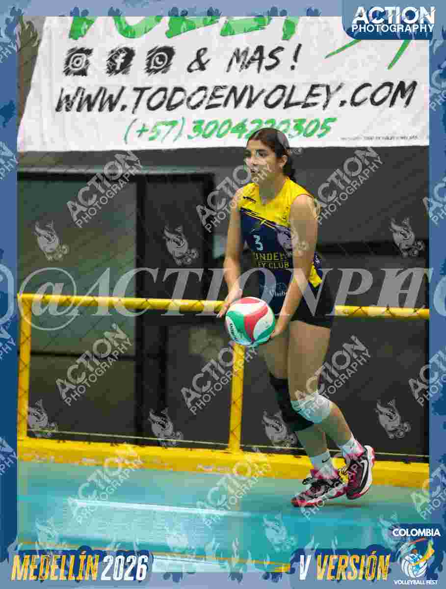 THUNDER VOLLEY CLUB YELLOW Foto 1
