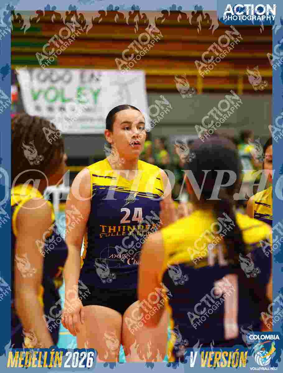 THUNDER VOLLEY CLUB YELLOW Foto 1