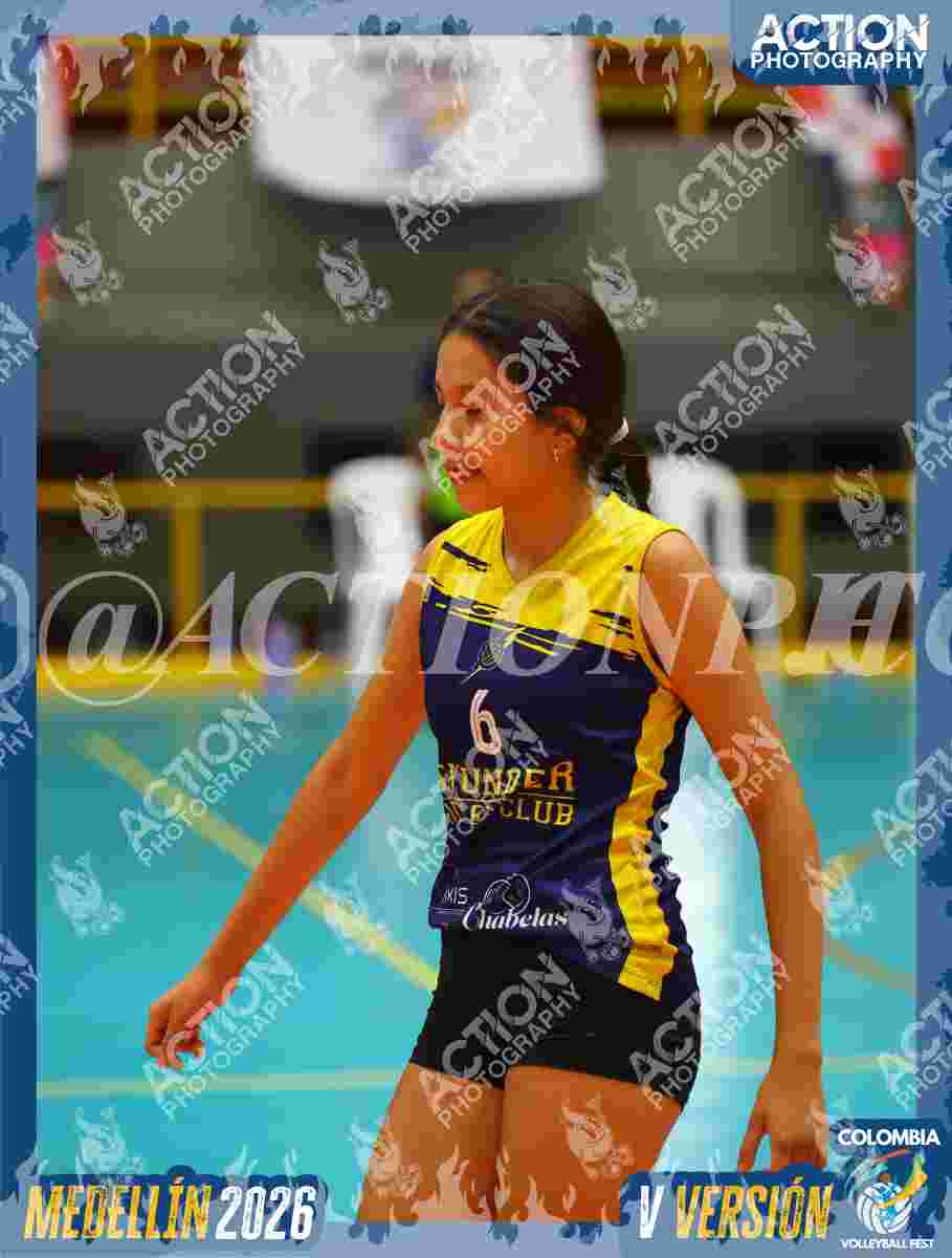 THUNDER VOLLEY CLUB YELLOW Foto 1